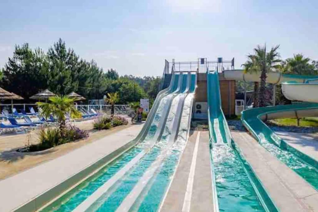 Vacances Sous Les Pins, Pres De La Mer, 6-8 Pers,Bien Equipe, Piscine Saint-Julien-en-Born Ngoại thất bức ảnh